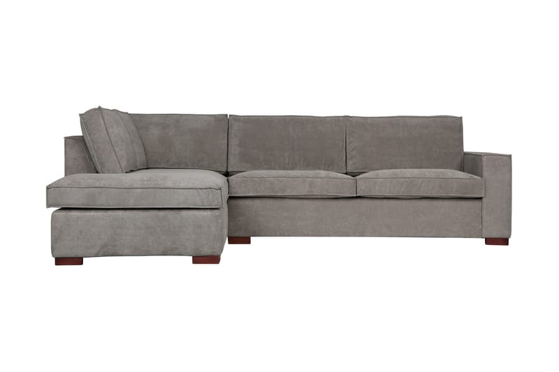 Tiahna Hjørnesofa Venstre - Grå - Møbler - Sofaer - Hjørnesofa