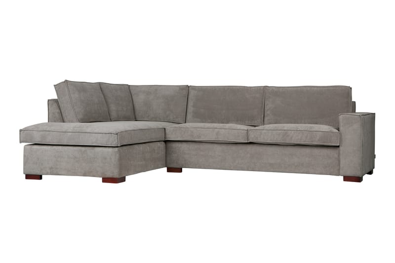 Tiahna Hjørnesofa Venstre - Grå - Møbler - Sofaer - Hjørnesofa