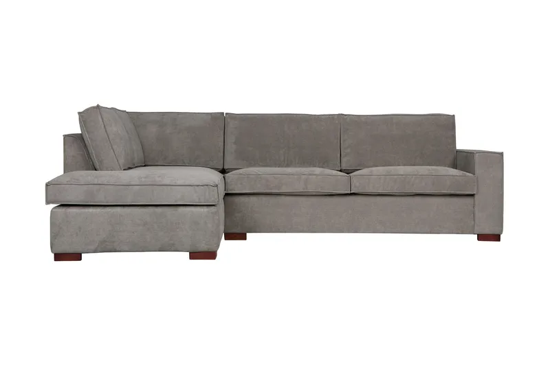 Tiahna Hjørnesofa Venstre - Grå - Møbler - Sofaer - Hjørnesofa