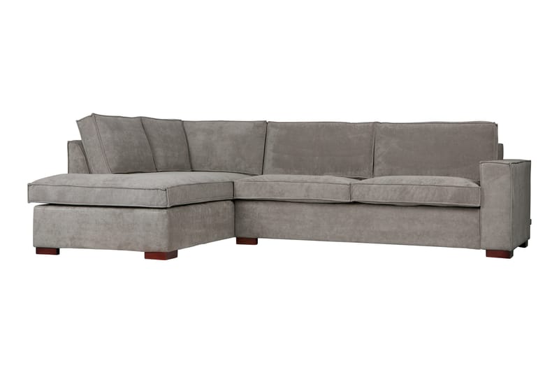 Tiahna Hjørnesofa Venstre - Grå - Møbler - Sofaer - Hjørnesofa