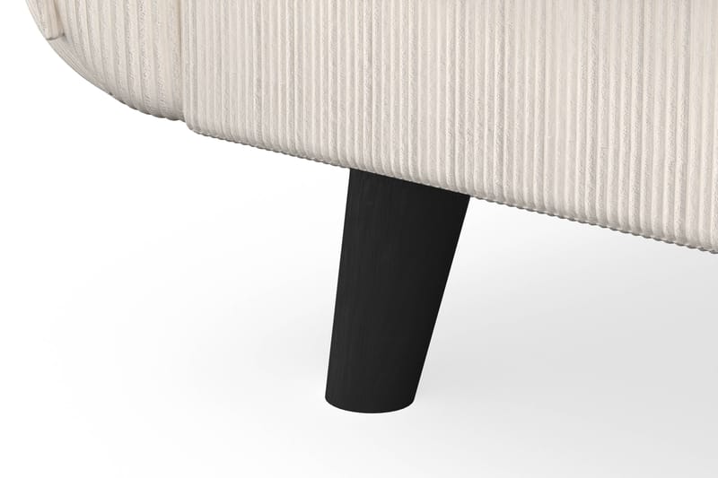 Trend Lyx 6-seters Vendbar L-formet Hjørnesofa i Manchester - Beige - Møbler - Sofaer - Hjørnesofa