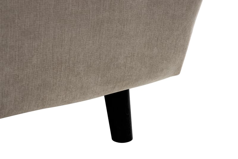 Trend Lyx 6-seters Vendbar L-formet Hjørnesofa i Stoff - Beige - Møbler - Sofaer - Hjørnesofa