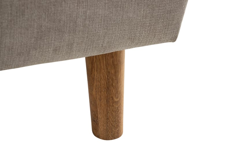 Trend Lyx 6-seters Vendbar L-formet Hjørnesofa i Stoff - Beige - Møbler - Sofaer - Hjørnesofa