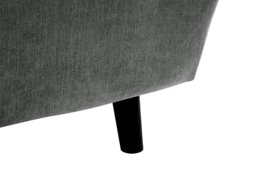 Trend Lyx 6-seters Vendbar L-formet Hjørnesofa i Stoff - Grå - Møbler - Sofaer - Hjørnesofa