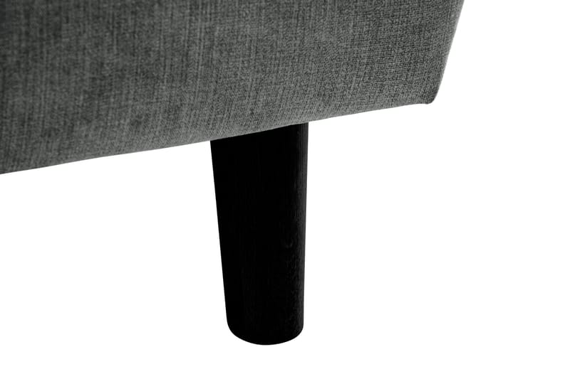 Trend Lyx 6-seters Vendbar L-formet Hjørnesofa i Stoff - Grå - Møbler - Sofaer - Hjørnesofa