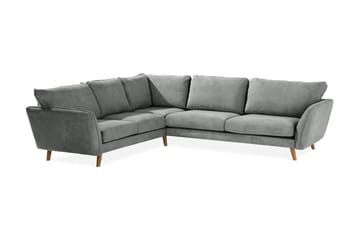 Trend Lyx 6-seters Vendbar L-formet Hjørnesofa i Stoff