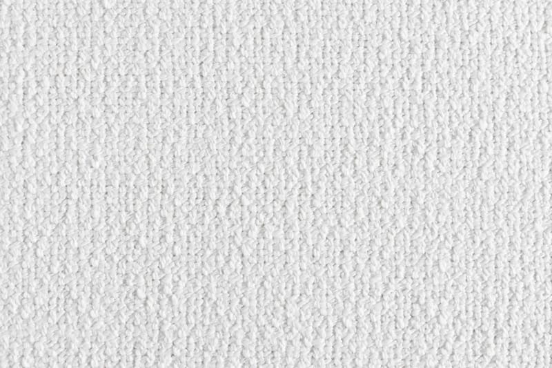 Trend Lyx 6-seters Vendbar L-formet Hjørnesofa i Stoff - Hvit - Møbler - Sofaer - Hjørnesofa