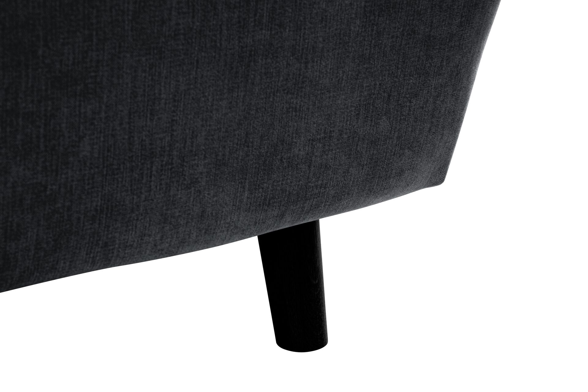 Trend Lyx 6-seters Vendbar L-formet Hjørnesofa i Stoff - Mørk grå - Møbler - Sofaer - Hjørnesofa