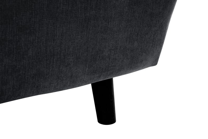 Trend Lyx 6-seters Vendbar L-formet Hjørnesofa i Stoff - Mørk grå - Møbler - Sofaer - Hjørnesofa