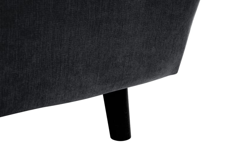Trend Lyx 6-seters Vendbar L-formet Hjørnesofa i Stoff - Mørk grå - Møbler - Sofaer - Hjørnesofa