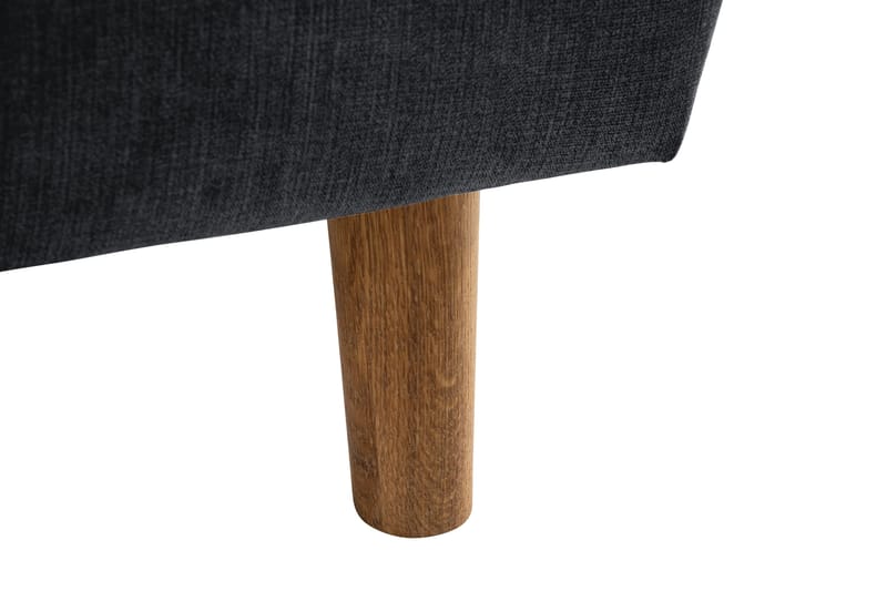 Trend Lyx Hjørnesofa Vendbar - Mørkegrå/Eik - Møbler - Sofaer - Hjørnesofa