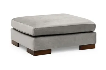 Tulima Sofa med Sjeselong m Krakk Høyre - Lysegrå/Natur - Møbler - Sofaer - Hjørnesofa
