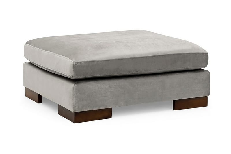 Tulima Sofa med Sjeselong m Krakk Høyre - Lysegrå/Natur - Møbler - Sofaer - Hjørnesofa