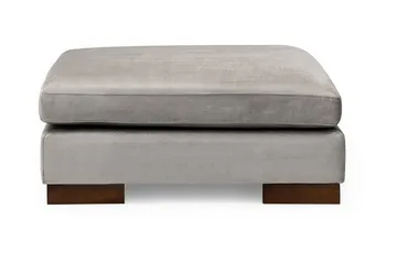 Tulima Sofa med Sjeselong m Krakk Høyre - Lysegrå/Natur - Møbler - Sofaer - Hjørnesofa