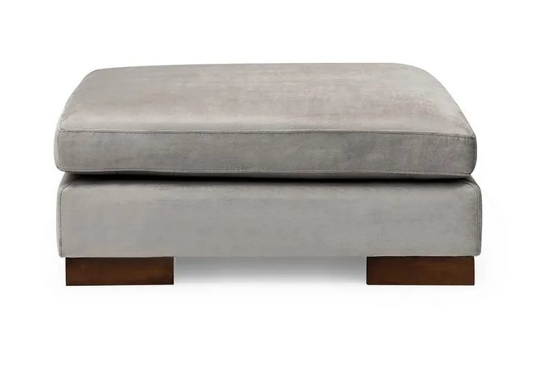 Tulima Sofa med Sjeselong m Krakk Høyre - Lysegrå/Natur - Møbler - Sofaer - Hjørnesofa