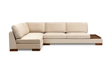 Tulima Sofa med Sjeselong Venstre - Beige/Natur - Møbler - Sofaer - Hjørnesofa