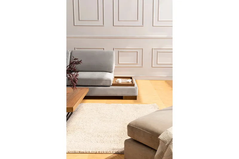 Tulima Sofa med Sjeselong Venstre - Lysegrå/Natur - Møbler - Sofaer - Hjørnesofa