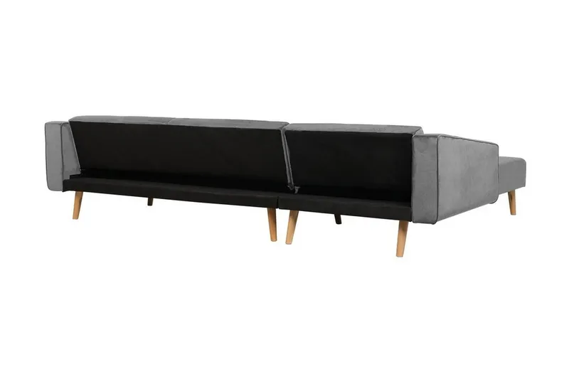 Vadso Hjørnesofa 303 cm - Grå - Møbler - Sofaer - Hjørnesofa - Hjørnesofa med divan