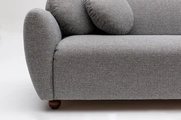 Whitecliffs Divansofa 3-seters - Grå - Møbler - Sofaer - Sofa med sjeselong - 3 seters sofa med divan