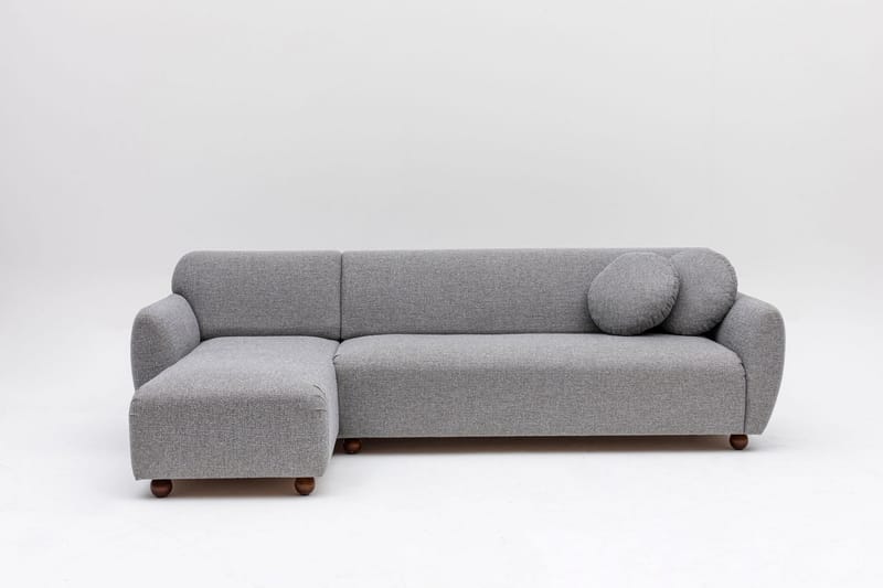Whitecliffs Divansofa 3-seters - Grå - Møbler - Sofaer - Hjørnesofa