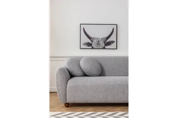 Whitecliffs Divansofa 3-seters - Grå - Møbler - Sofaer - Sofa med sjeselong - 3 seters sofa med divan