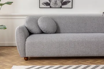 Whitecliffs Divansofa 3-seters - Grå - Møbler - Sofaer - Sofa med sjeselong - 3 seters sofa med divan