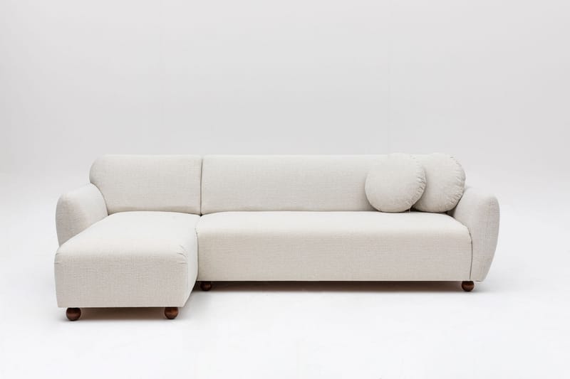 Whitecliffs Divansofa 3-seters - Hvit - Møbler - Sofaer - Hjørnesofa