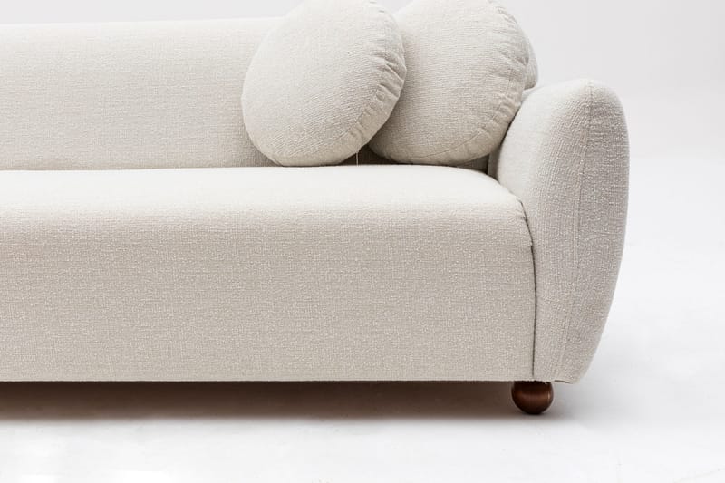 Whitecliffs Divansofa 3-seters - Hvit - Møbler - Sofaer - Hjørnesofa