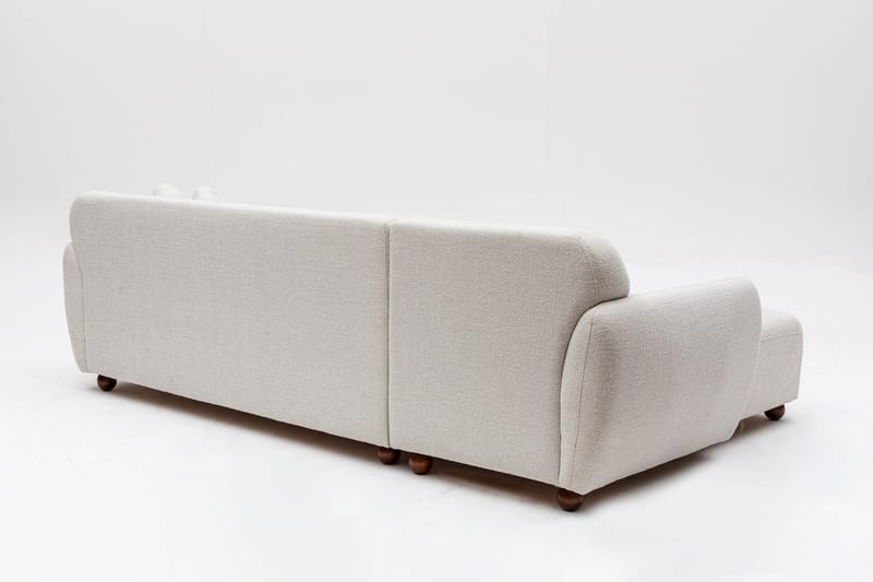 Whitecliffs Divansofa 3-seters - Hvit - Møbler - Sofaer - Hjørnesofa
