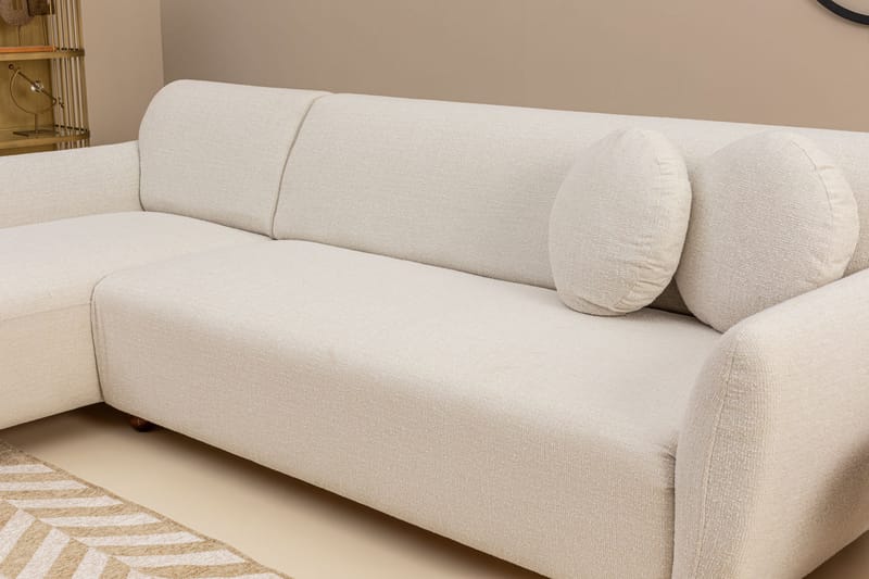 Whitecliffs Divansofa 3-seters - Hvit - Møbler - Sofaer - Hjørnesofa