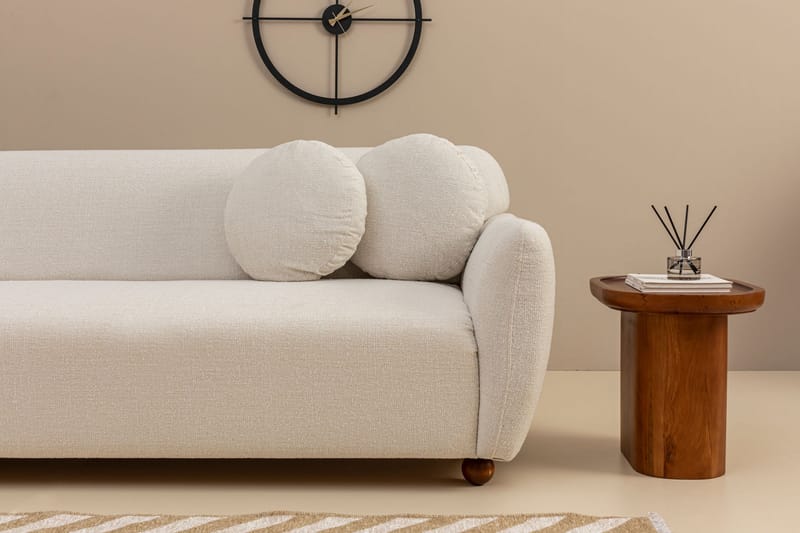 Whitecliffs Divansofa 3-seters - Hvit - Møbler - Sofaer - Hjørnesofa