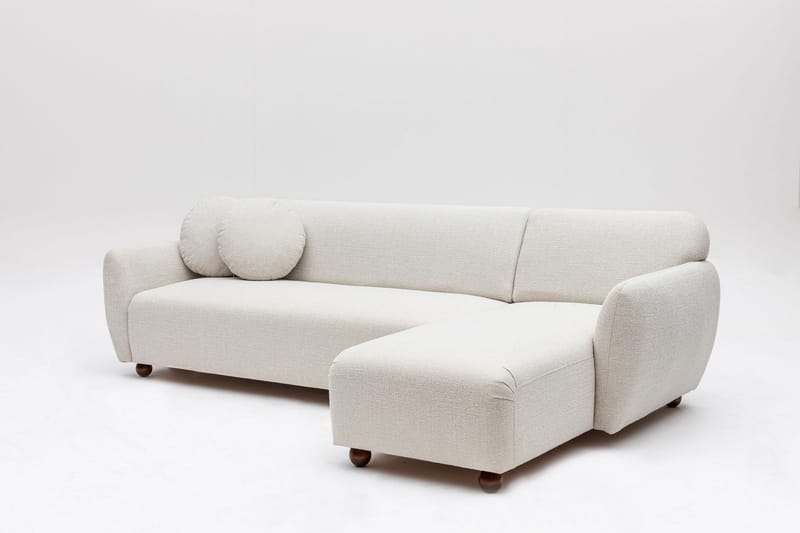 Whitecliffs Divansofa 3-seters - Hvit - Møbler - Sofaer - Hjørnesofa