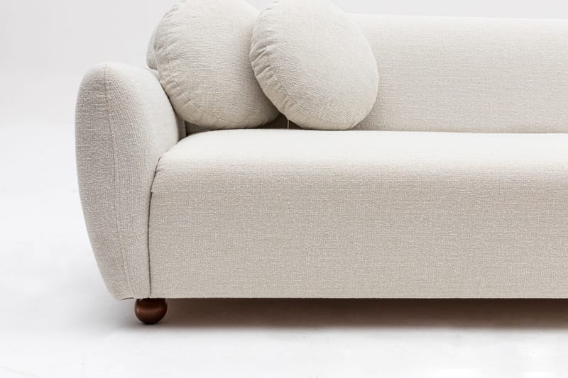 Whitecliffs Divansofa 3-seters - Hvit - Møbler - Sofaer - Hjørnesofa