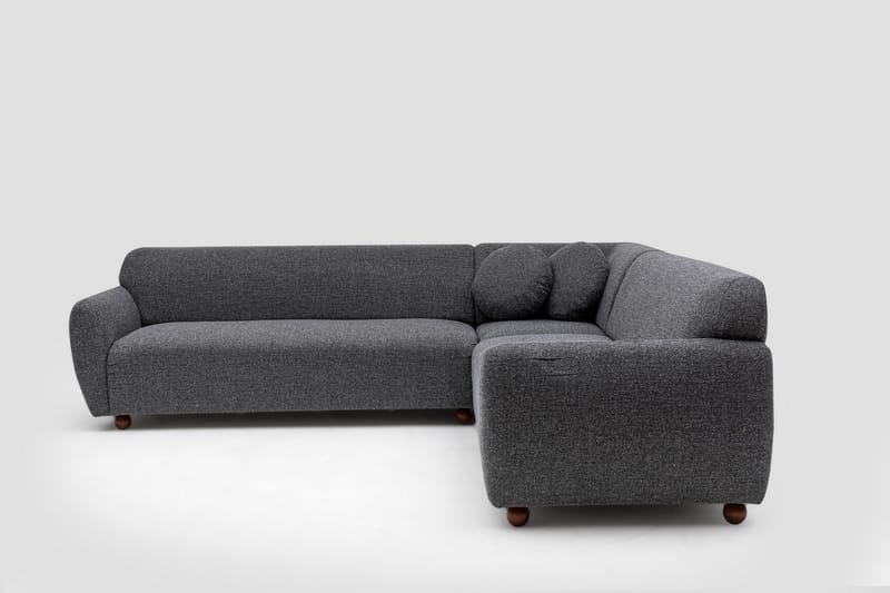 Whitecliffs Hjørnesofa 5-seters - Grå - Møbler - Sofaer - Hjørnesofa