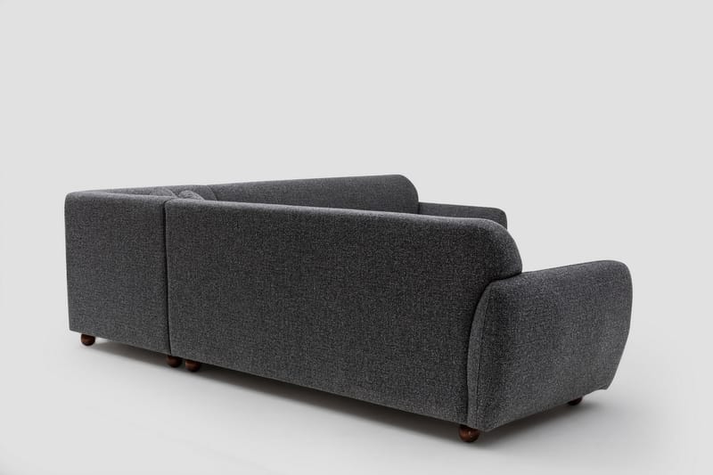 Whitecliffs Hjørnesofa 5-seters - Grå - Møbler - Sofaer - Hjørnesofa