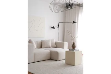 Yolo Hjørnesofa 2-seter - Hvit - Møbler - Sofaer - Sofa med sjeselong - 4 seters sofa med divan