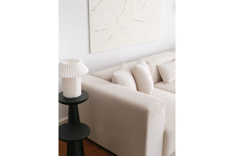 Yolo Hjørnesofa 4-seter - Hvit - Møbler - Sofaer - Hjørnesofa - Hjørnesofa med divan