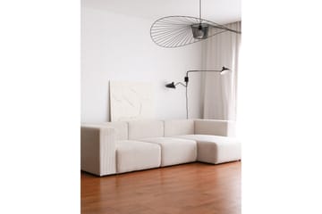 Yolo Hjørnesofa 4-seter - Hvit - Møbler - Sofaer - Hjørnesofa