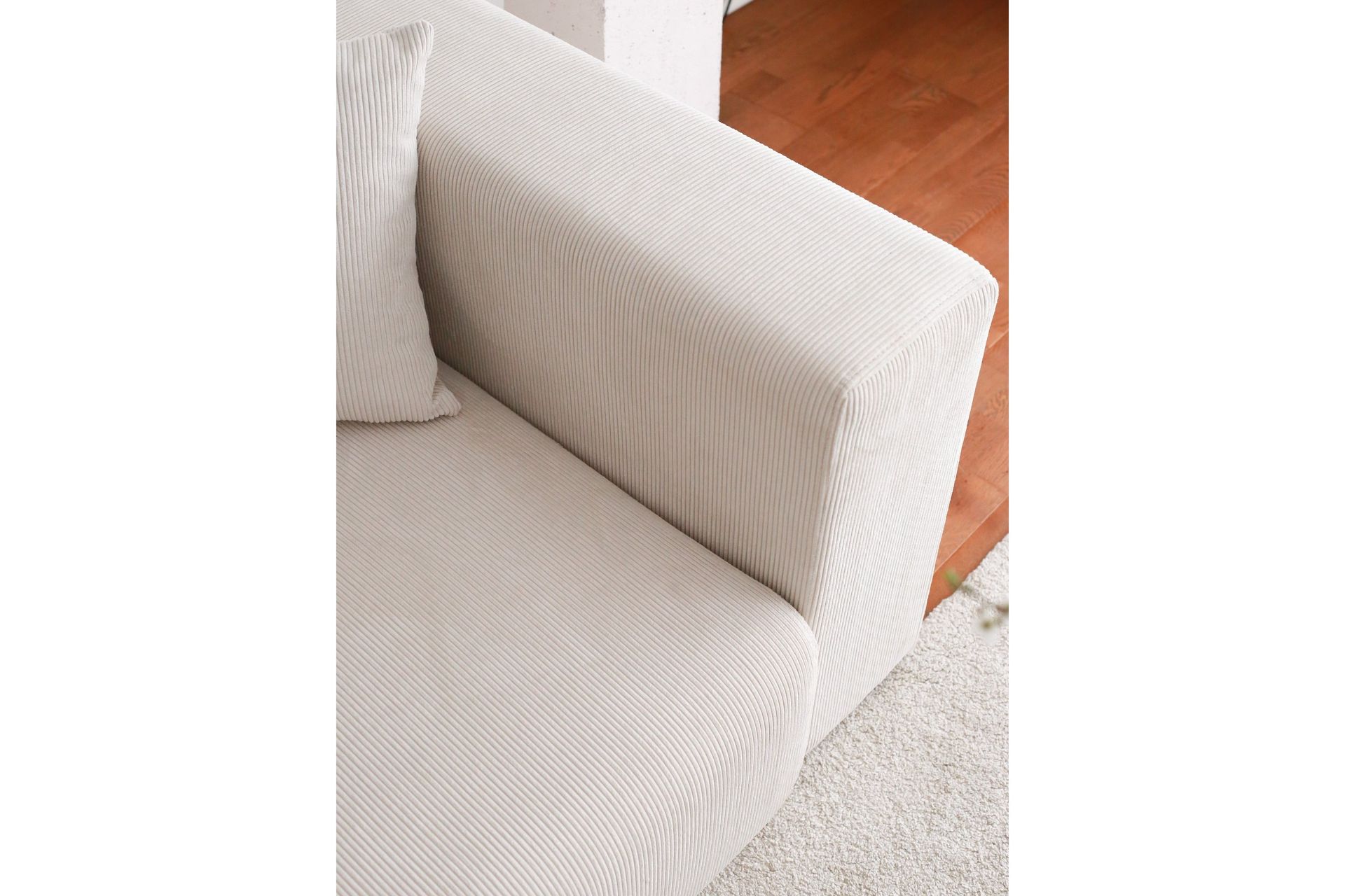 Yolo Hjørnesofa 4-seter - Hvit - Møbler - Sofaer - Hjørnesofa