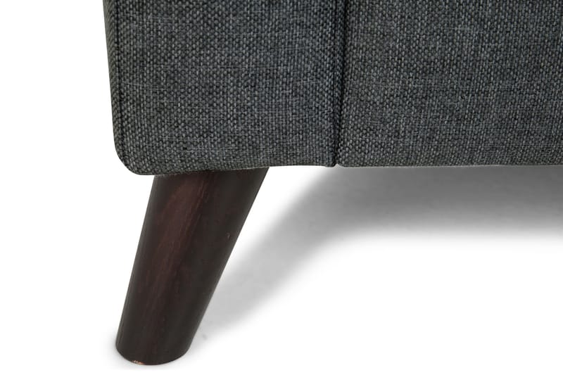 Zero Hjørnesofa med Divan Vendbar - Mørkegrå - Møbler - Sofaer - Hjørnesofa - Hjørnesofa med divan