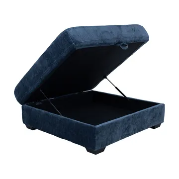 Hjørnesofa/ottoman Denvi - mørk blå - Møbler - Sofaer - Hjørnesofa