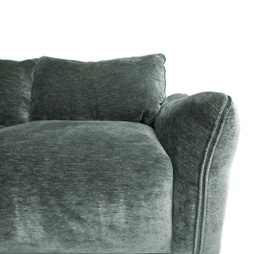 Hjørnesofa/ottoman Denvi - mintgrønn - Møbler - Sofaer - Hjørnesofa