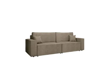 Hobson Sovesofa 3-seter i Plysj