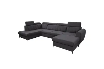 Hoffman Sofa med Divan og Sjeselong 4-seter