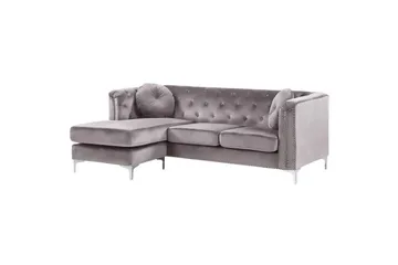 Hörnsoffa Beliani Flen Högervänd Left-faced - Møbler - Sofaer - Sofagrupper