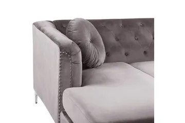 Hörnsoffa Beliani Flen Högervänd Left-faced - Møbler - Sofaer - Sofagrupper