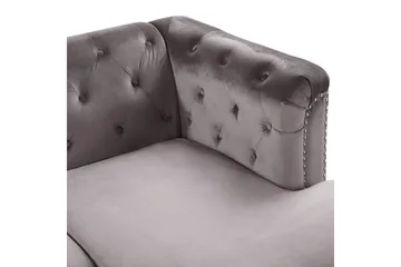 Hörnsoffa Beliani Flen Högervänd Right-faced - Møbler - Sofaer - Sofagrupper