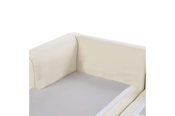 Hörnsoffa Beliani Kohlo Högervänd Beige - Møbler - Sofaer - Sofagrupper