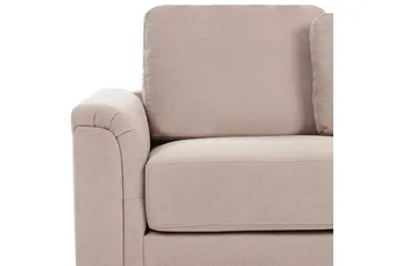 Hörnsoffa Beliani Kohlo Vänstervänd Taupe - Møbler - Sofaer - Sofagrupper