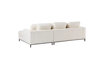 Hörnsoffa Beliani Oslo Högervänd Right-faced - Møbler - Sofaer - Sofa med sjeselong